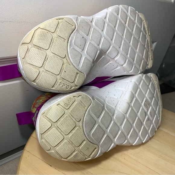 Nike acg Chunky Sneakers Men Sz 9.5 Tie-Dye Purple Green Slip on Shoes cw2463 - Picture 16 of 16